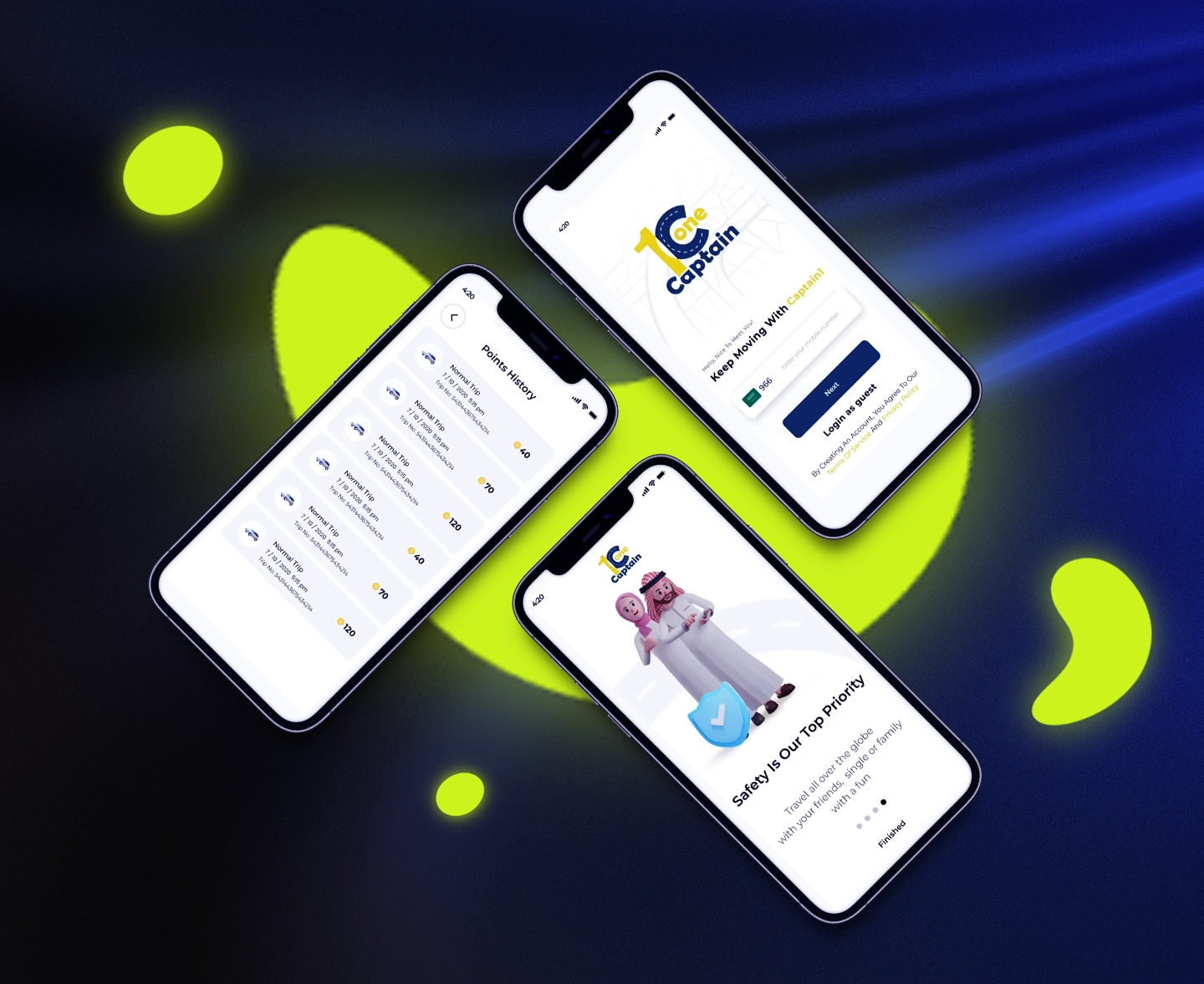 Captain One - خدمة انشاء تطبيق جوال