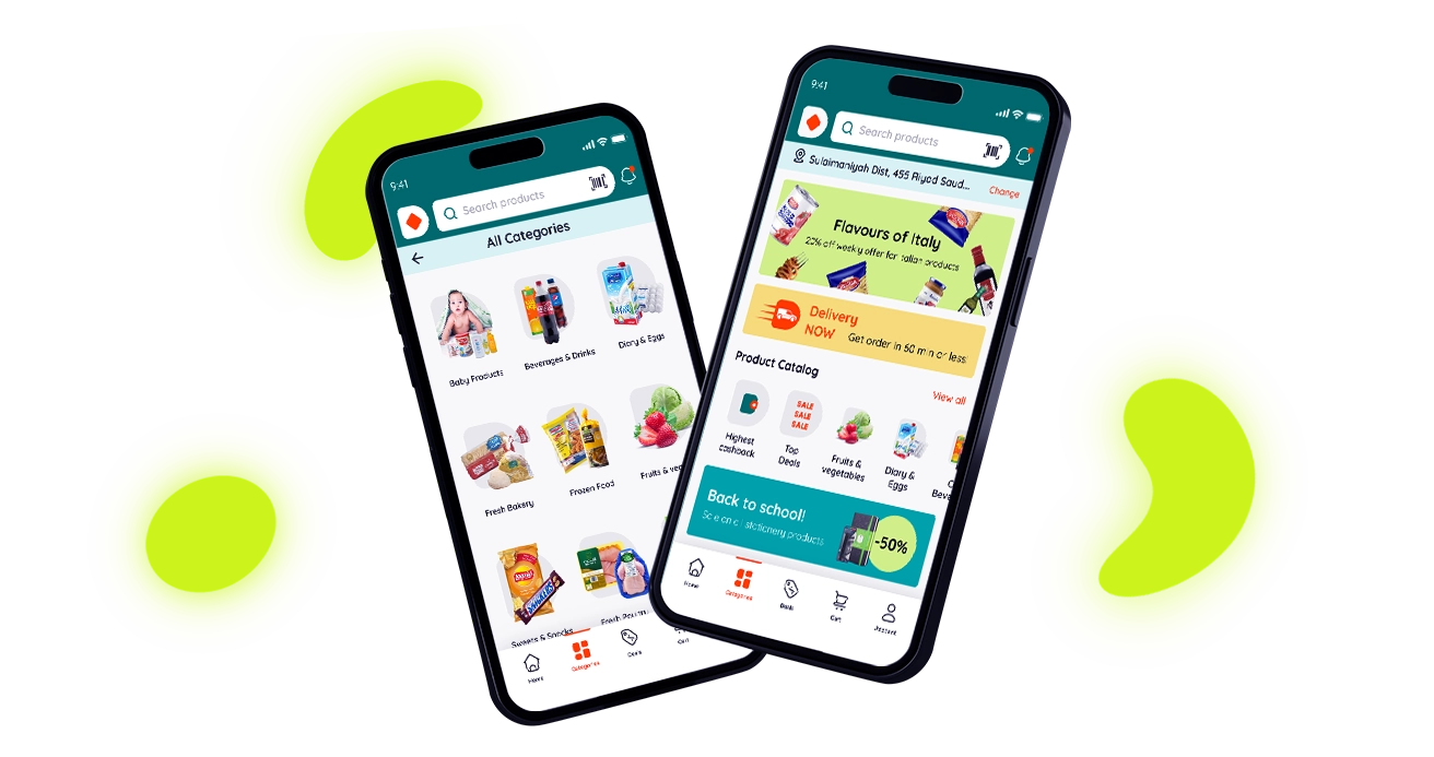 Dukan - تصميم موبايل ابلكيشن