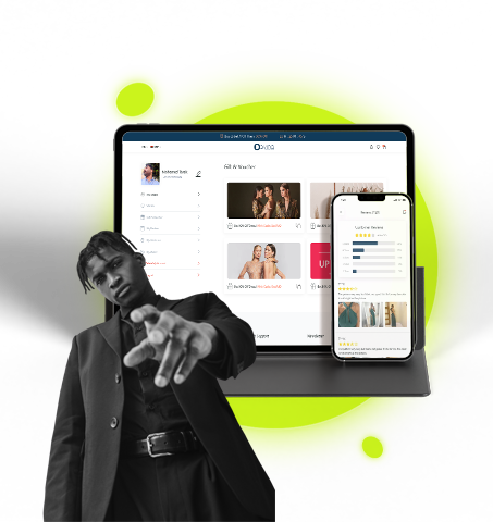 Davina - تصميم موقع