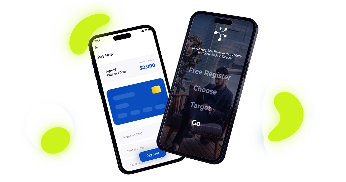 Inflco - تصميم تطبيق موبايل