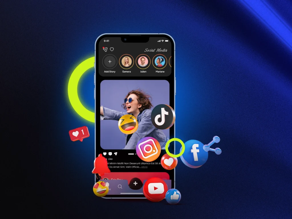 تطبيق السوشيال ميديا